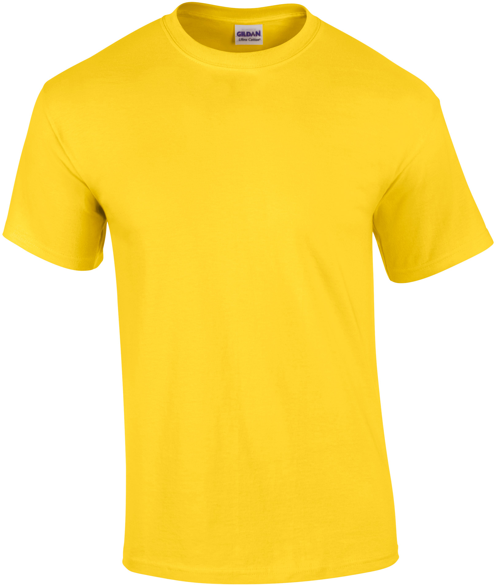 Tričko Gildan Ultra - Žlutá XL